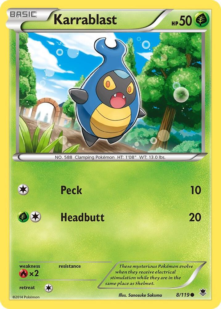 Karrablast [XY - Phantom Forces] 8/119