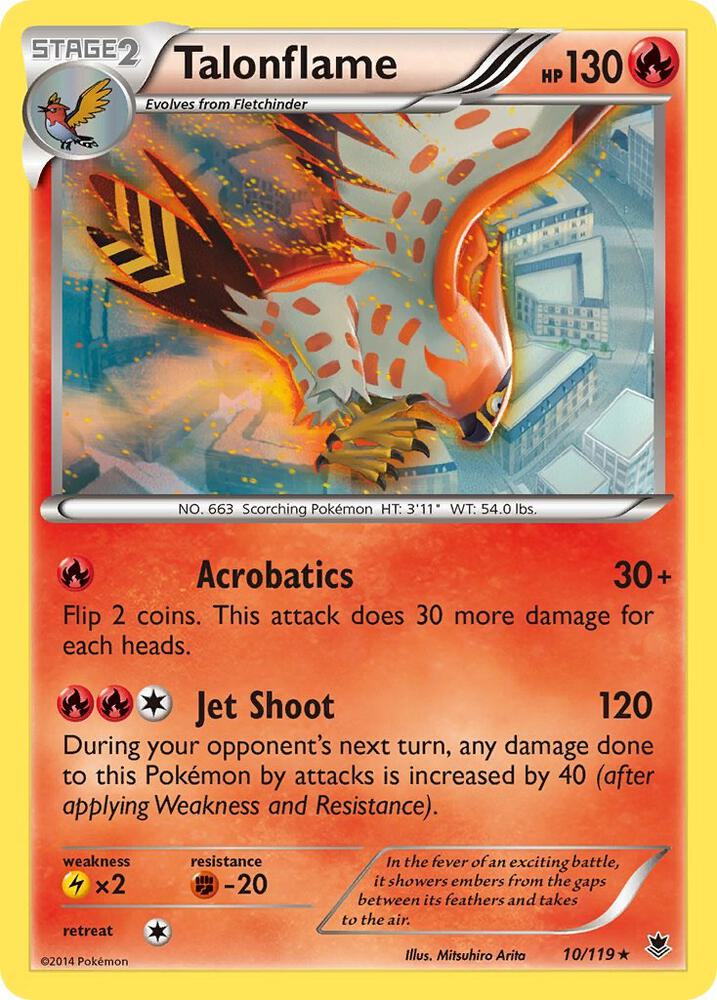Talonflame [XY - Phantom Forces] 10/119
