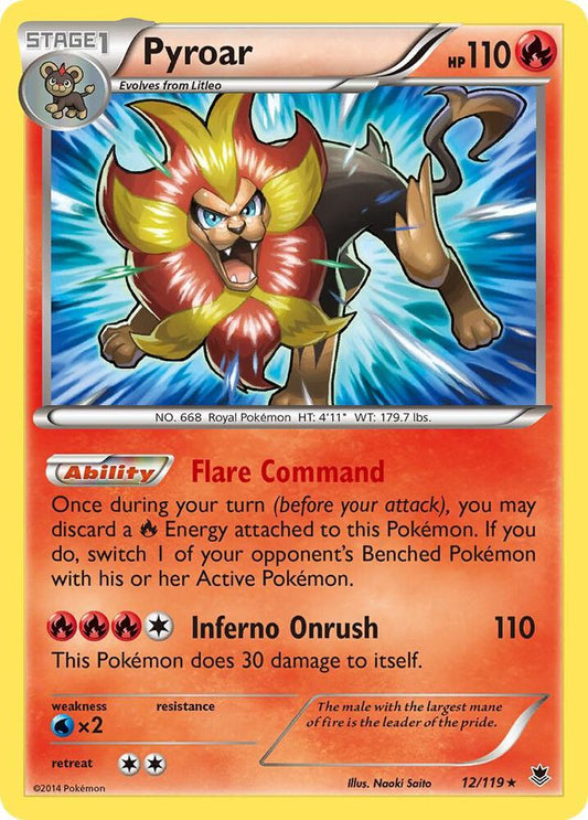 Pyroar [XY - Phantom Forces] 12/119