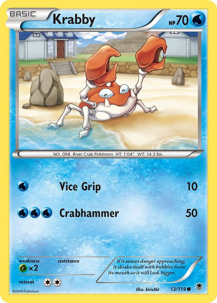 Krabby [XY - Phantom Forces] 13/119