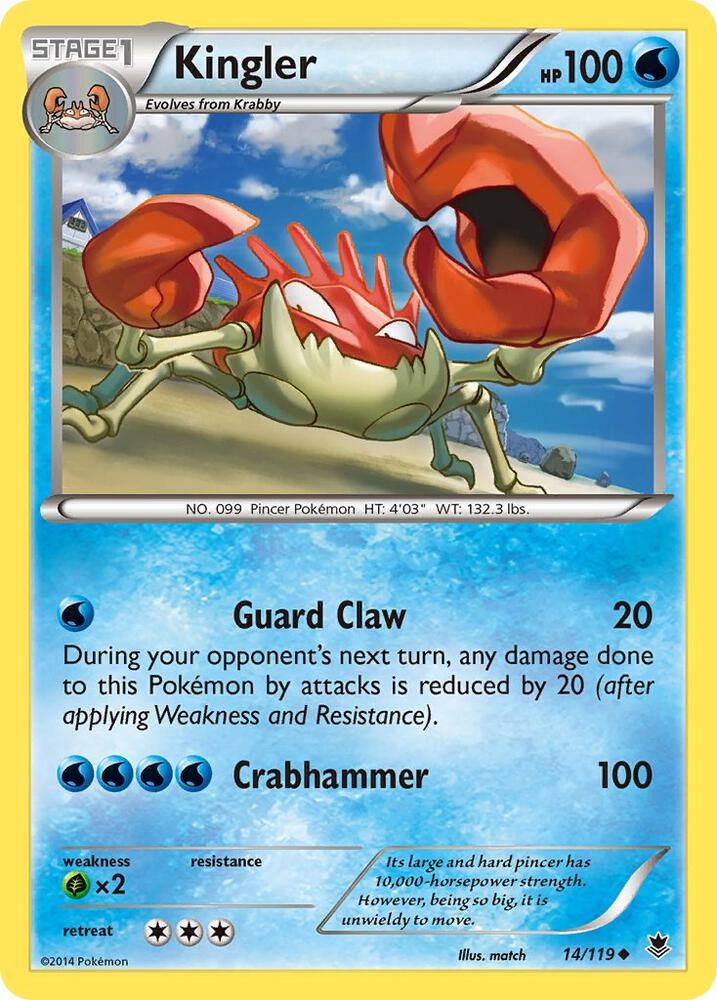 Kingler [XY - Phantom Forces] 14/119