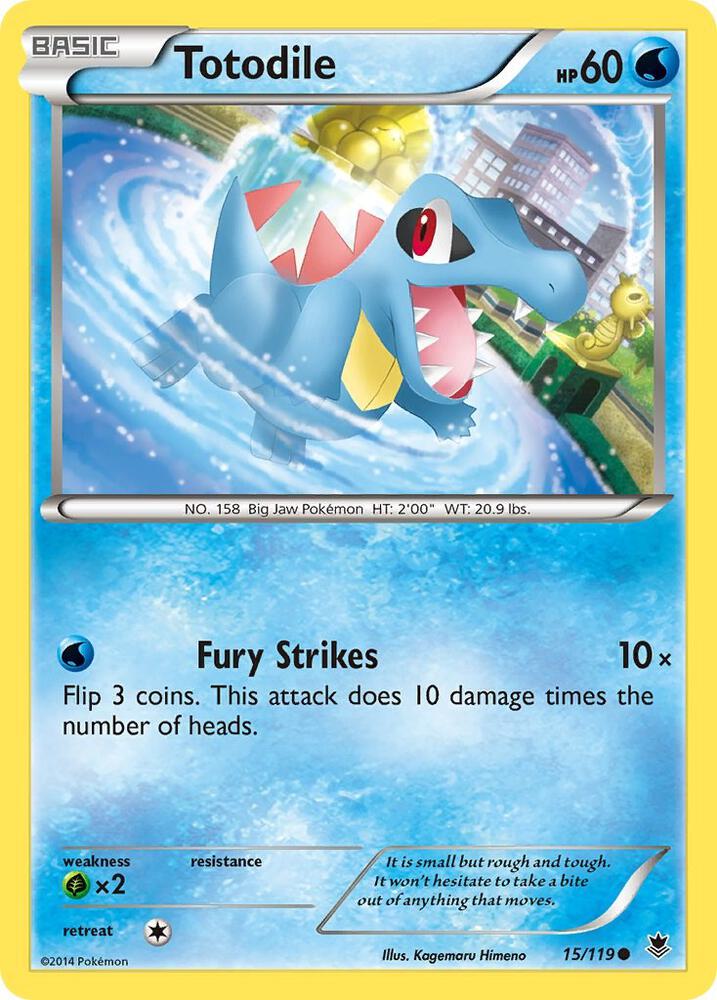 Totodile [XY - Phantom Forces] 15/119