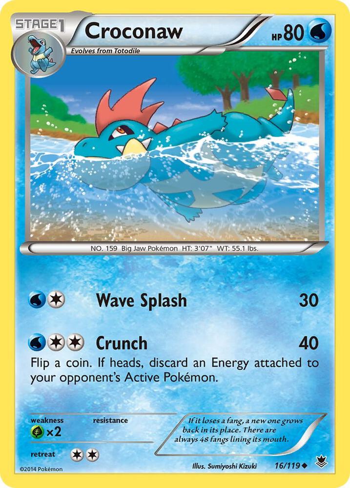 Croconaw [XY - Phantom Forces] 16/119