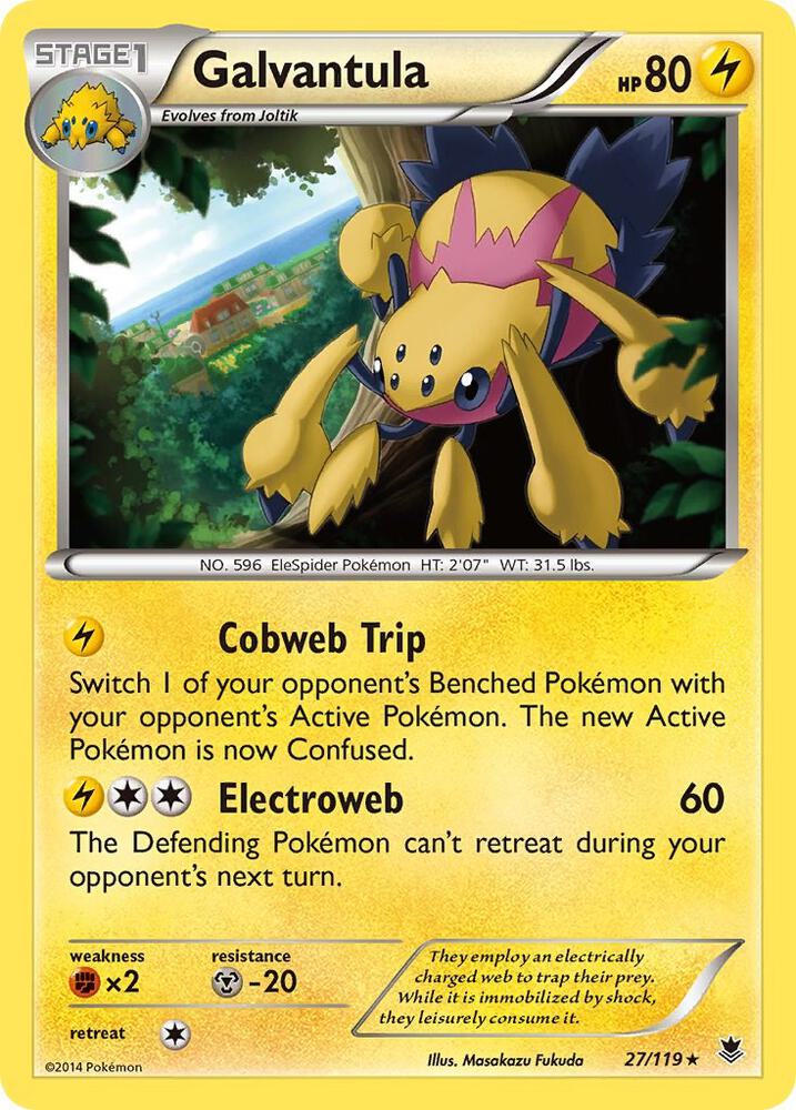 Galvantula [XY - Phantom Forces] 27/119