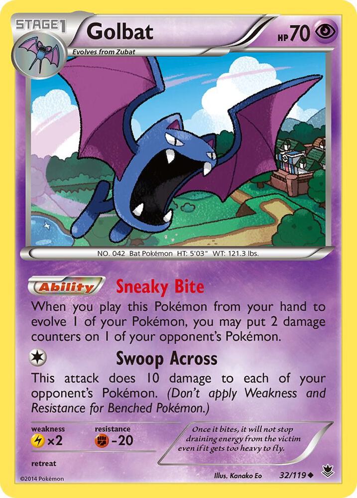 Golbat [XY - Phantom Forces] 32/119