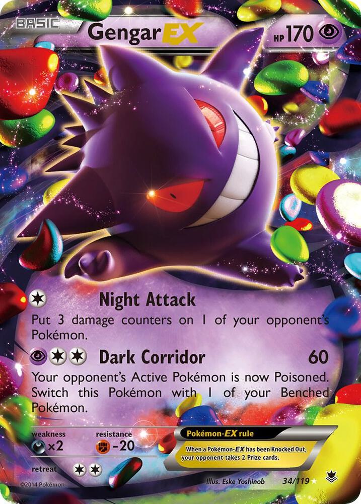 Gengar EX [XY - Phantom Forces] 34/119