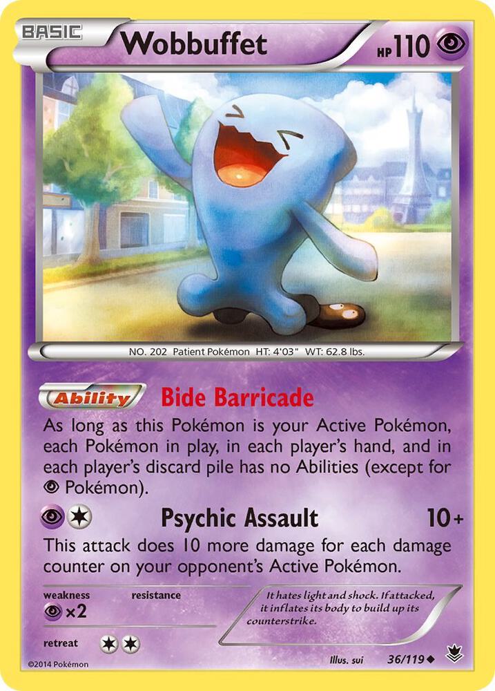 Wobbuffet [XY - Phantom Forces] 36/119