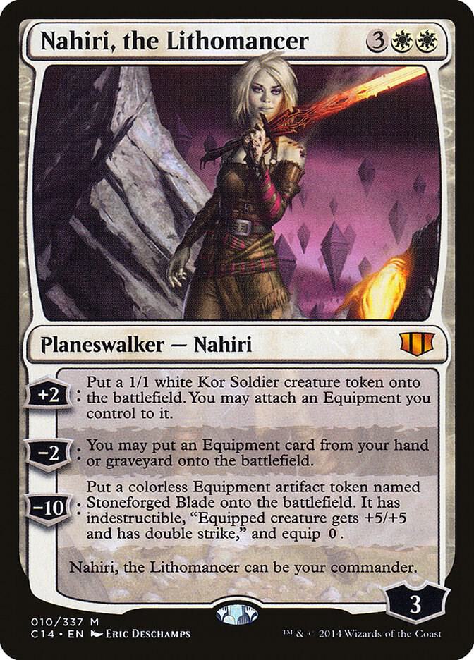 Nahiri, the Lithomancer [Commander 2014] 10