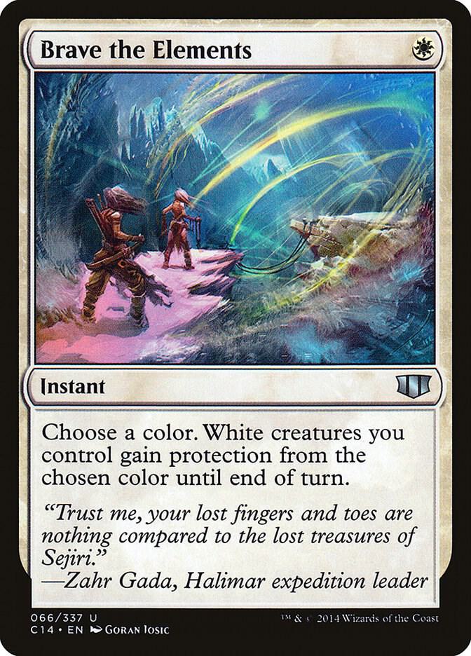 Brave the Elements [Commander 2014] 66