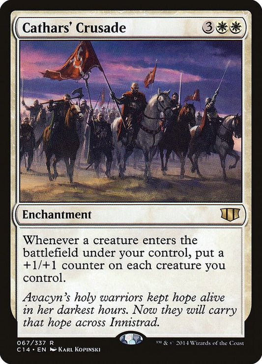 Cathars' Crusade [Commander 2014] 67