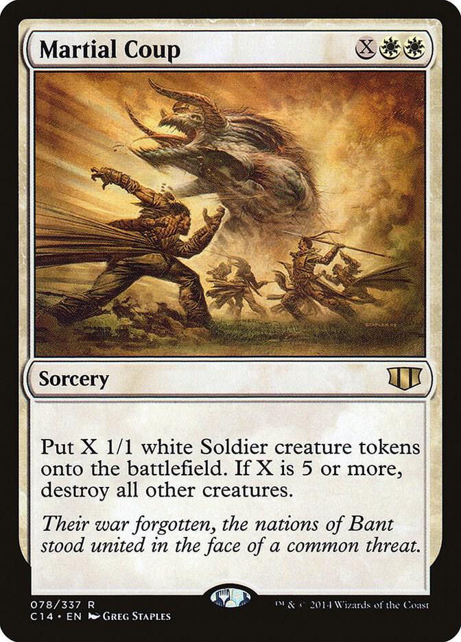 Martial Coup [Commander 2014] 78
