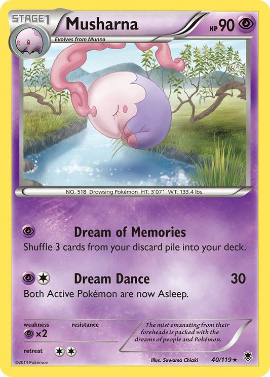 Musharna [XY - Phantom Forces] 40/119