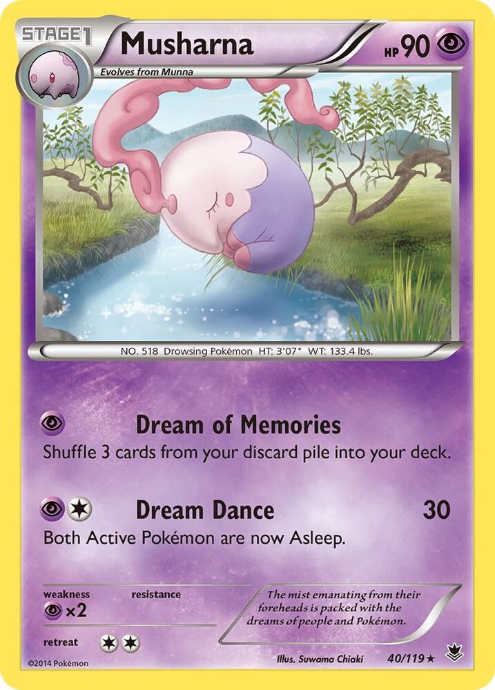 Musharna [XY - Phantom Forces] 40/119