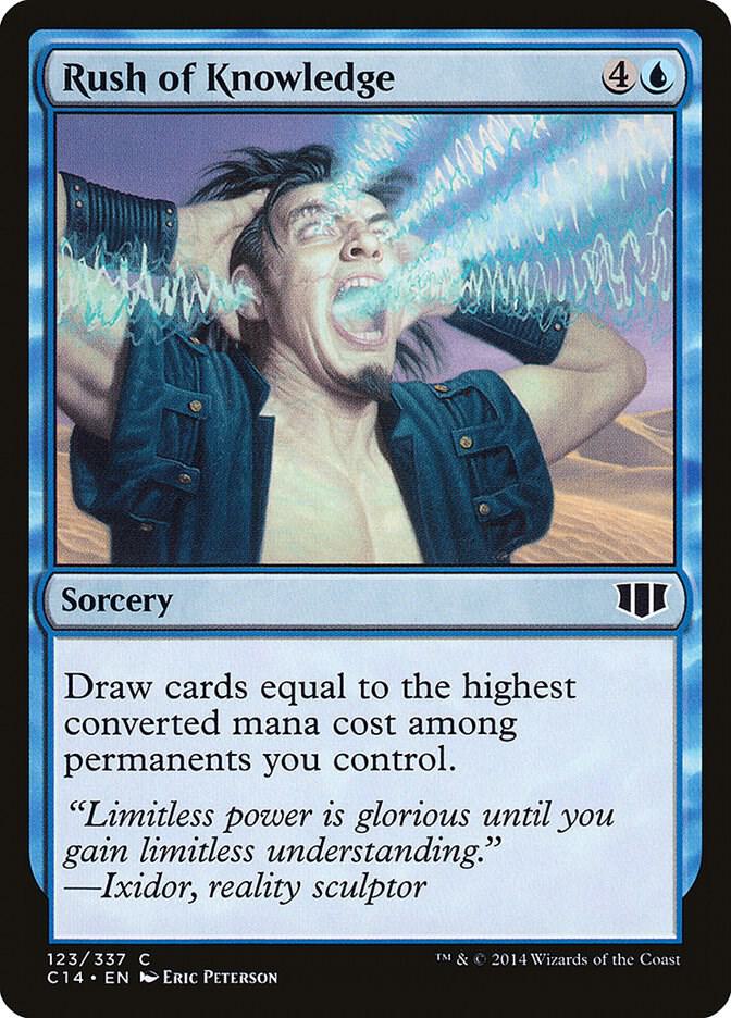Rush of Knowledge [Commander 2014] 123