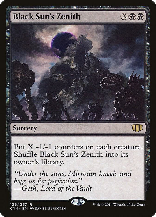 Black Sun's Zenith [Commander 2014] 136
