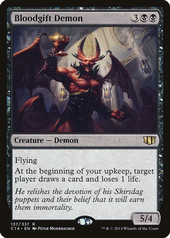 Bloodgift Demon [Commander 2014] 137
