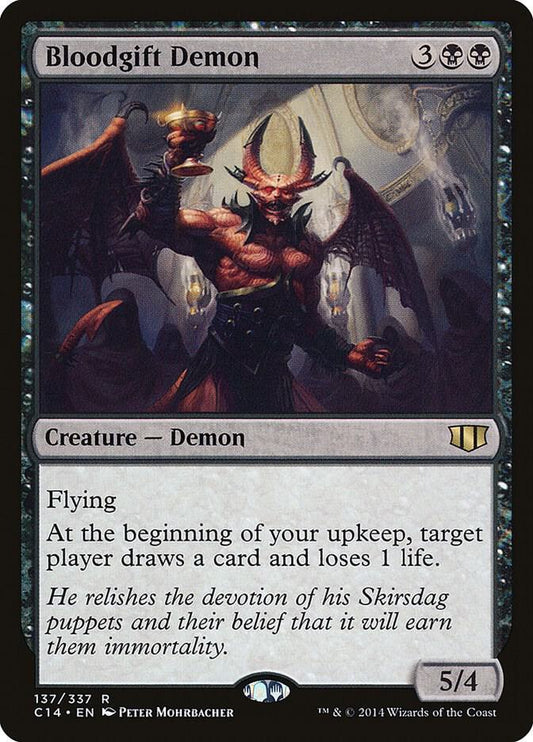 Bloodgift Demon [Commander 2014] 137