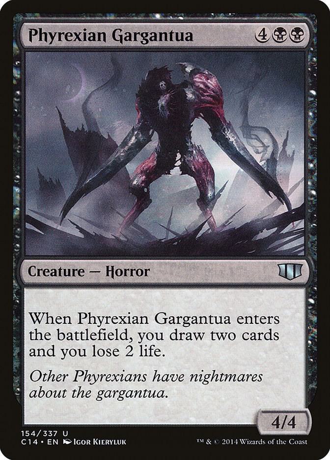 Phyrexian Gargantua [Commander 2014] 154