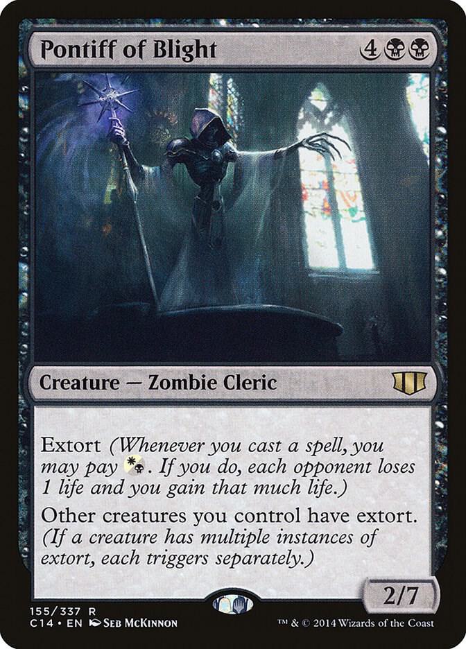 Pontiff of Blight [Commander 2014] 155