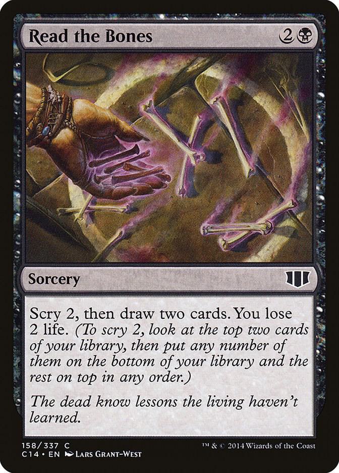 Read the Bones [Commander 2014] 158