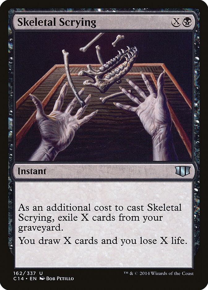 Skeletal Scrying [Commander 2014] 162