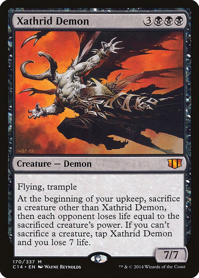 Xathrid Demon [Commander 2014] 170