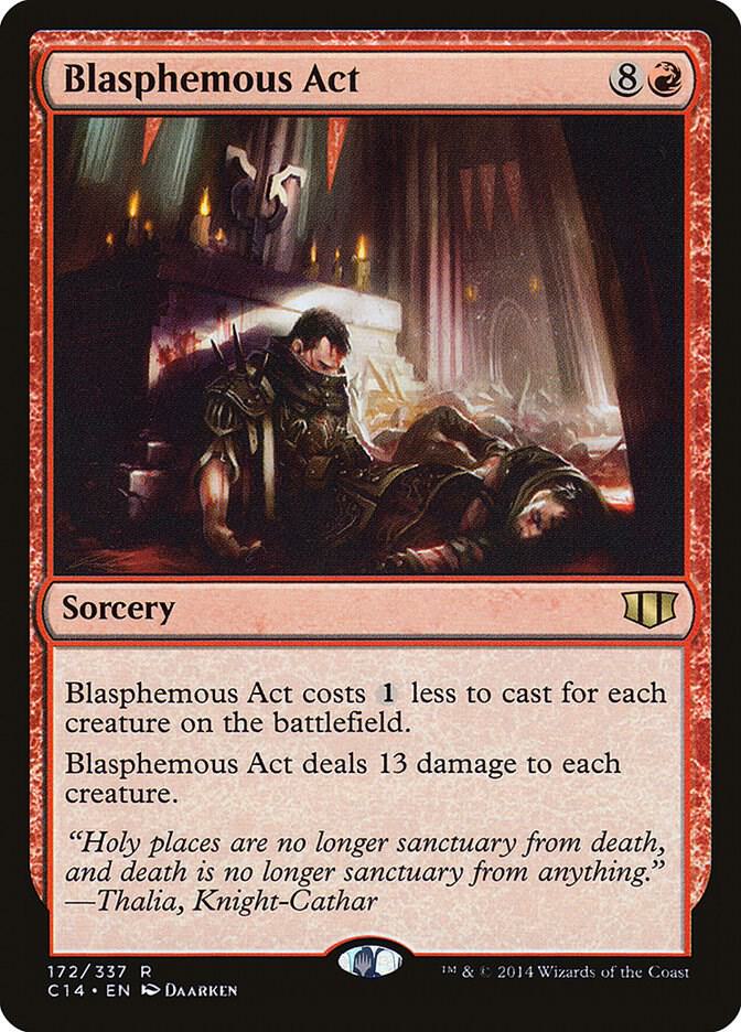Blasphemous Act [Commander 2014] 172