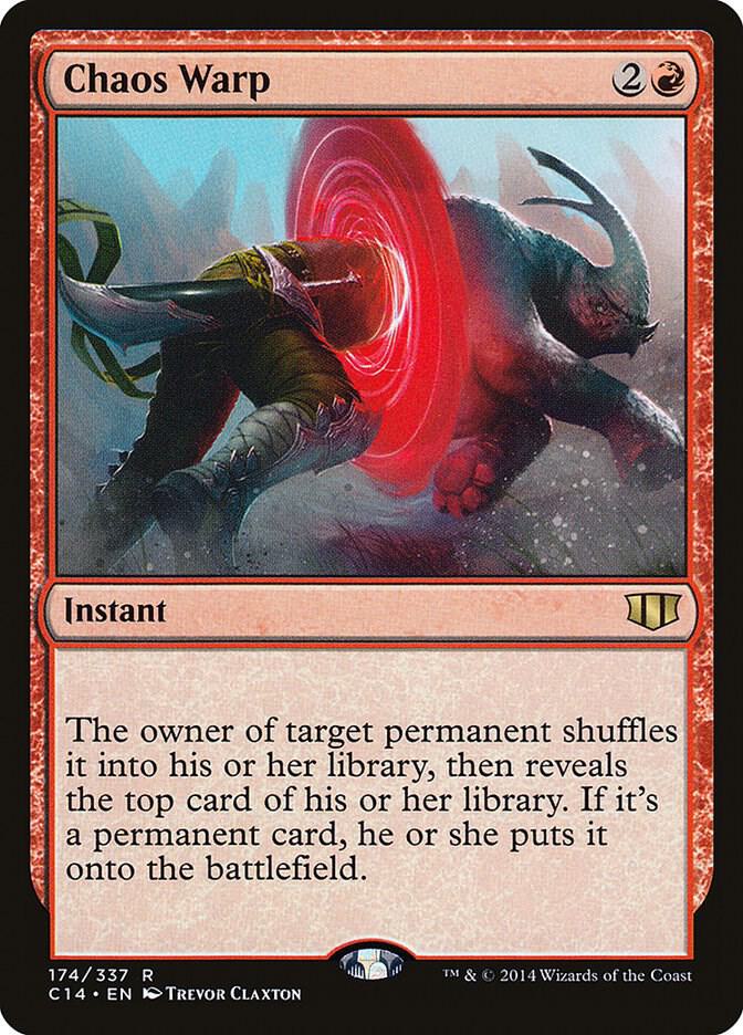Chaos Warp [Commander 2014] 174