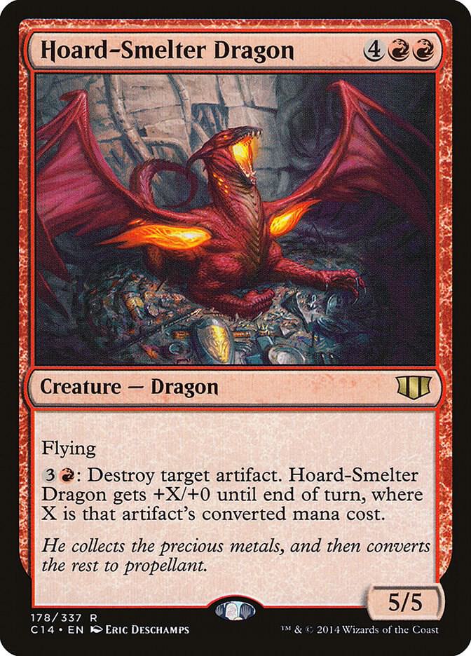 Hoard-Smelter Dragon [Commander 2014] 178