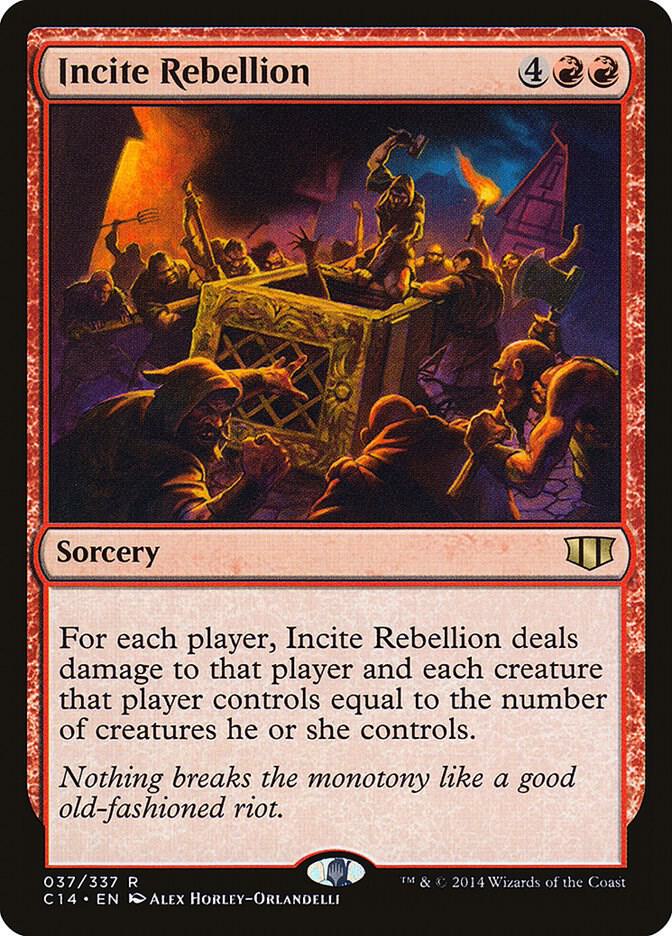 Incite Rebellion [Commander 2014] 37