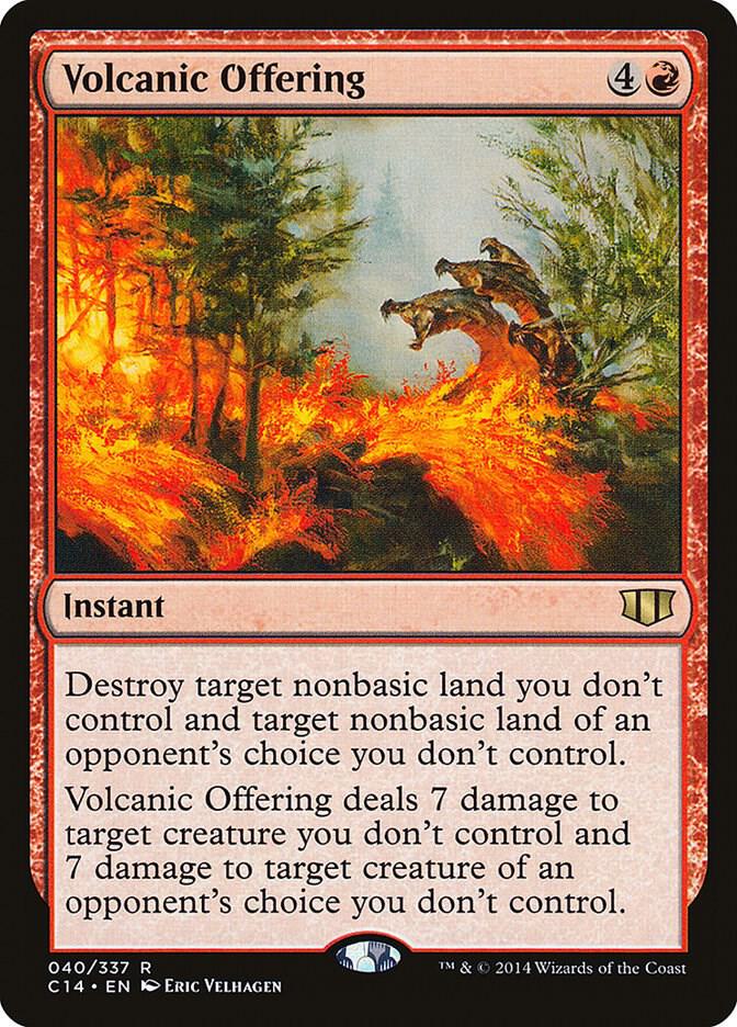 Volcanic Offering [Commander 2014] 40