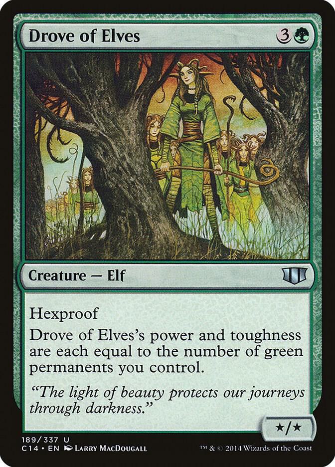 Drove of Elves [Commander 2014] 189