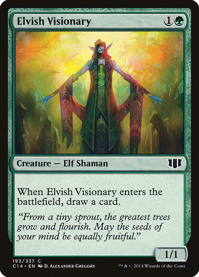 Elvish Visionary [Commander 2014] 193