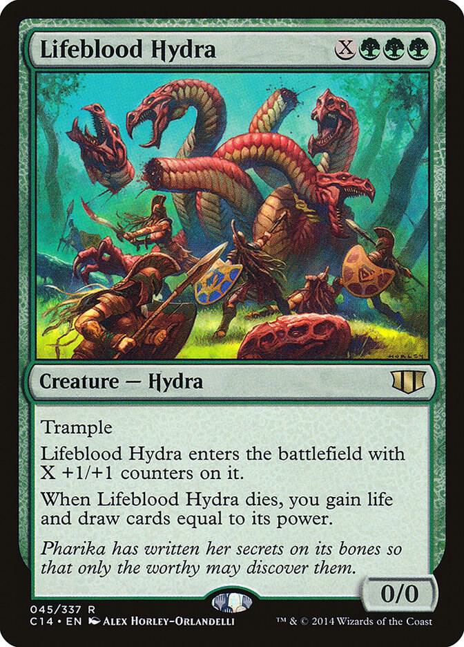 Lifeblood Hydra [Commander 2014] 45