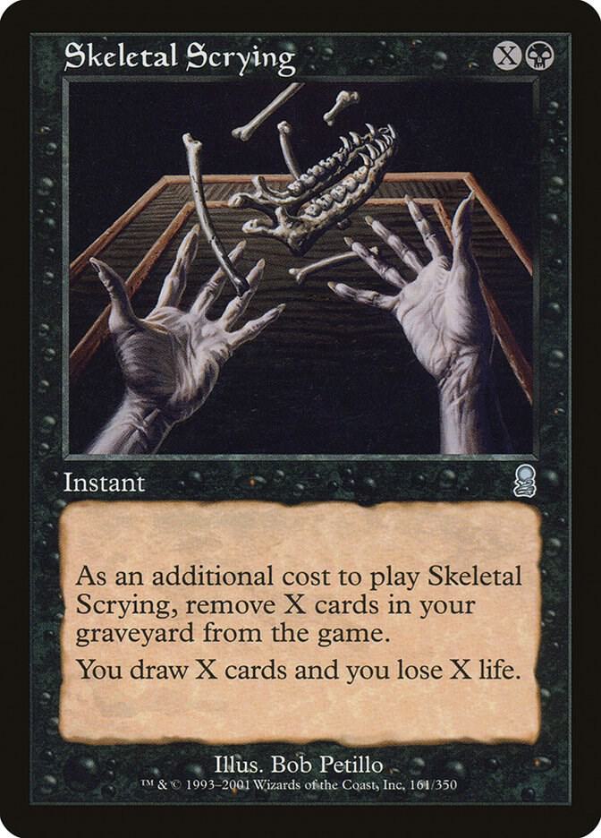 Skeletal Scrying [Odyssey] 161