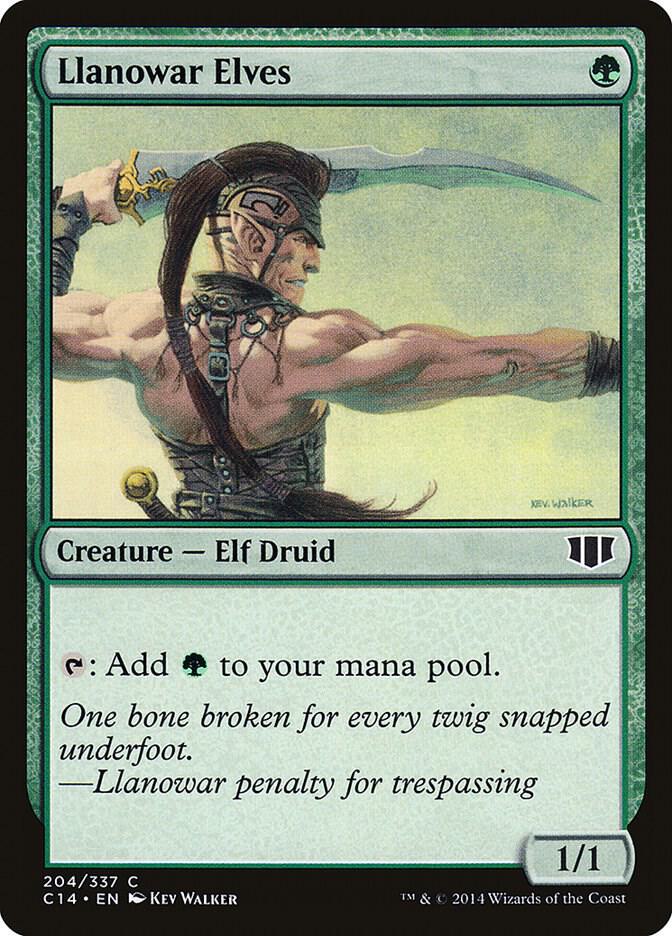 Llanowar Elves [Commander 2014] 204