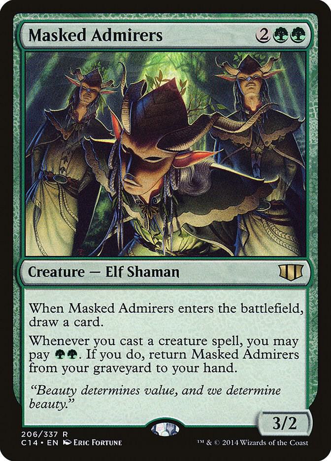 Masked Admirers [Commander 2014] 206