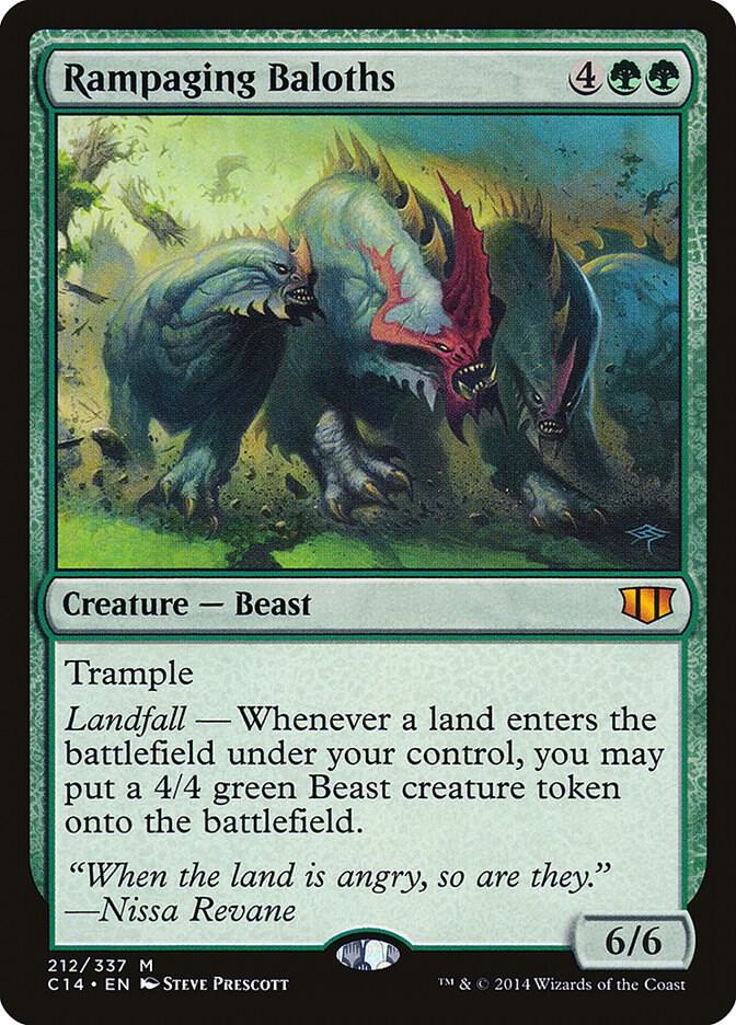 Rampaging Baloths [Commander 2014] 212