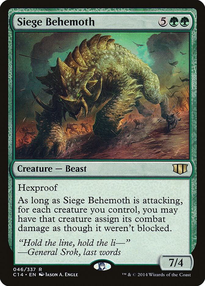 Siege Behemoth [Commander 2014] 46