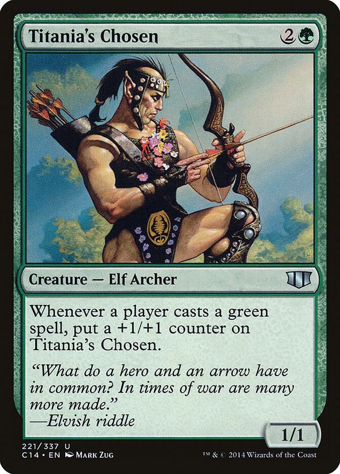 Titania's Chosen [Commander 2014] 221