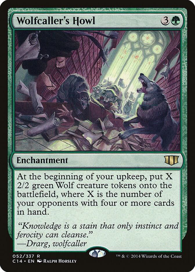 Wolfcaller's Howl [Commander 2014] 52