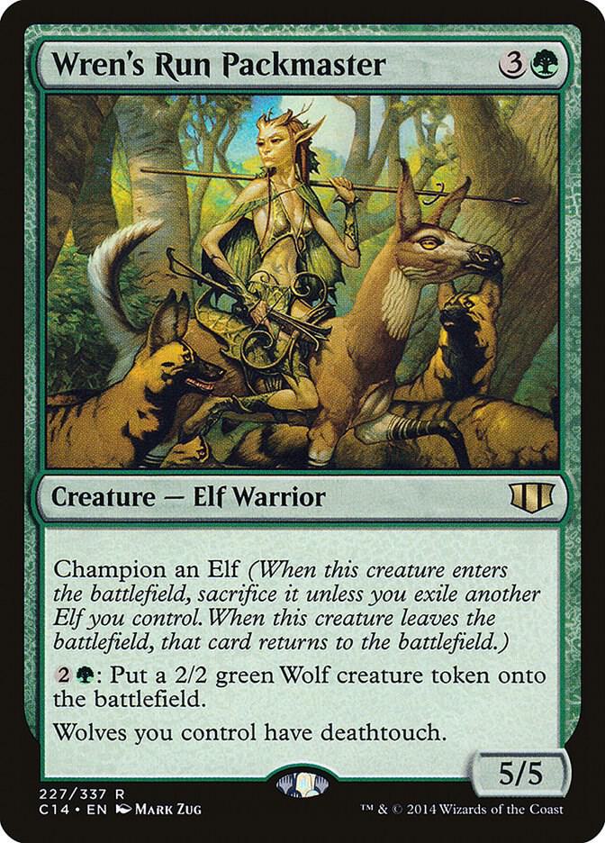 Wren's Run Packmaster [Commander 2014] 227