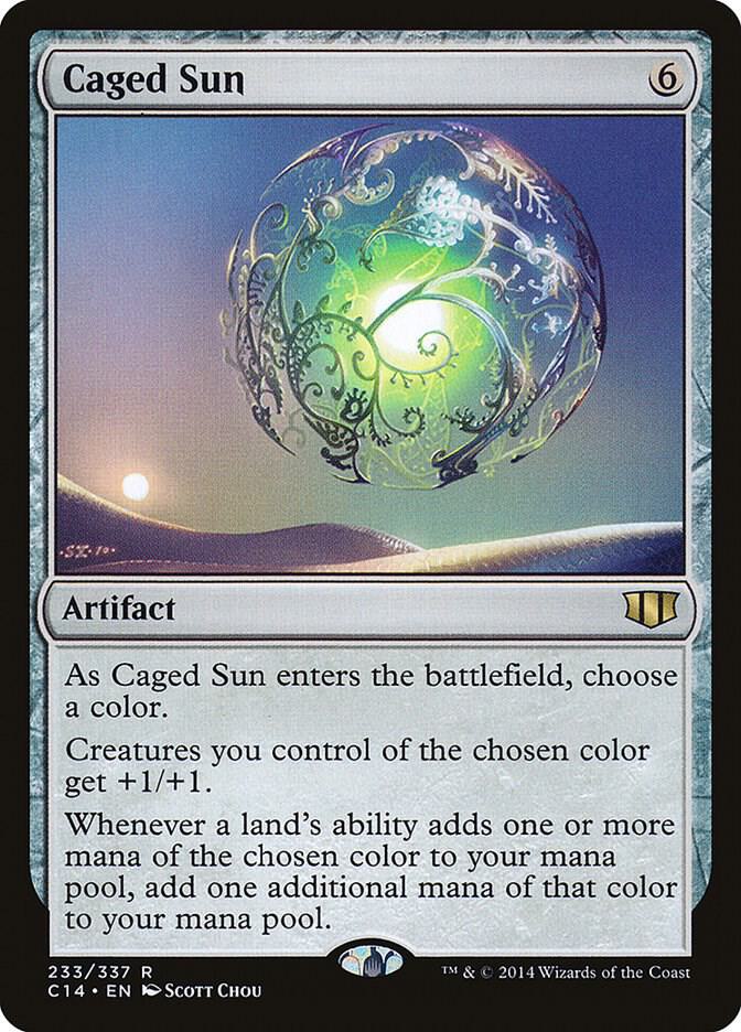 Caged Sun [Commander 2014] 233