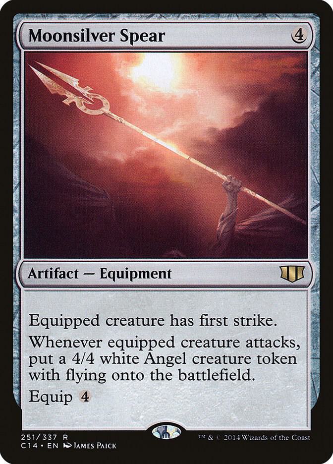 Moonsilver Spear [Commander 2014] 251