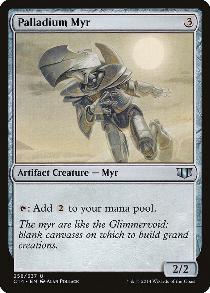 Palladium Myr [Commander 2014] 258