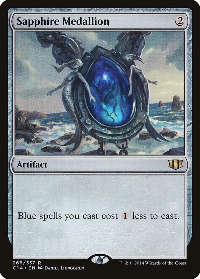 Sapphire Medallion [Commander 2014] 266