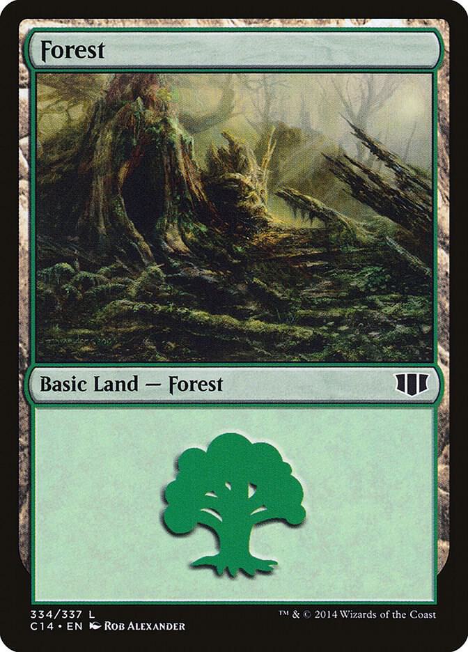 Forest (334) [Commander 2014] 334