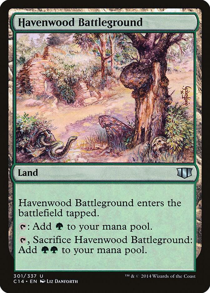 Havenwood Battleground [Commander 2014] 301