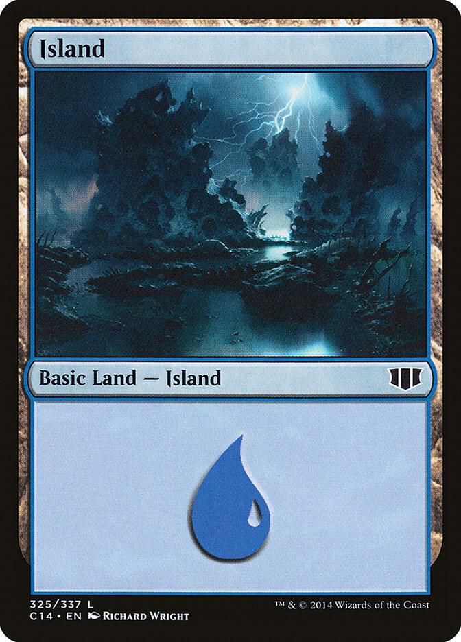 Island (325) [Commander 2014] 325