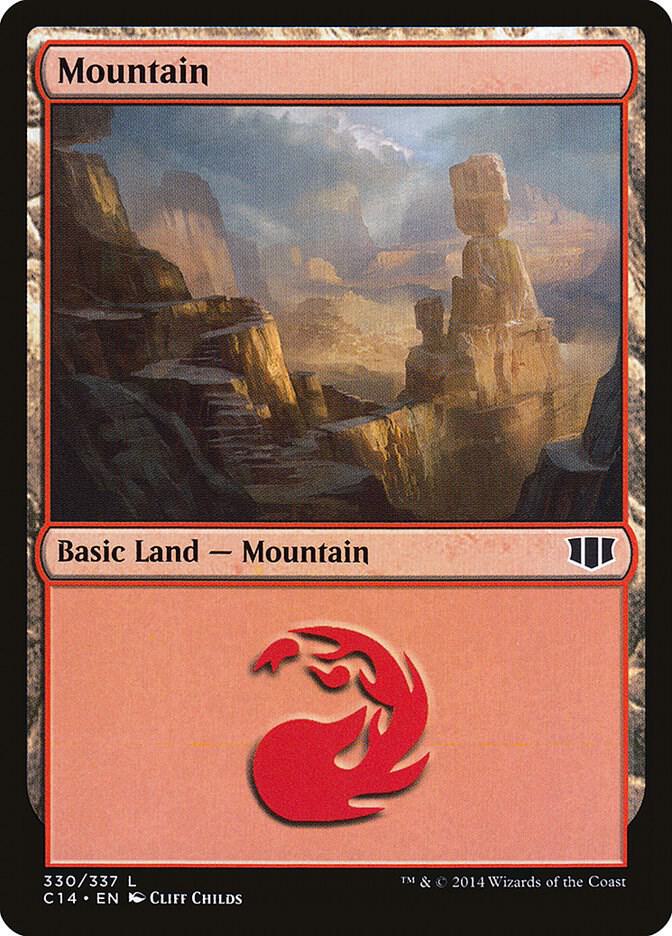 Mountain (330) [Commander 2014] 330